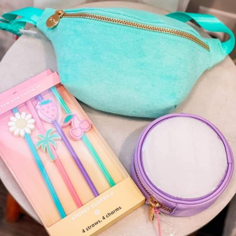 NEW STONEY CLOVER X TARGET LANE STRAW FESTIVAL SET